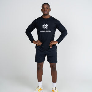 MM black long sleeve shirt