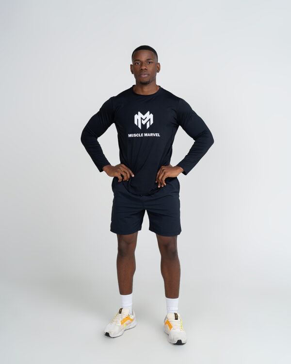 MM black long sleeve shirt